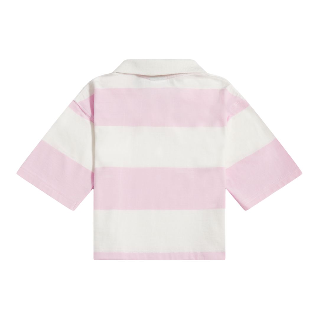New Balance Striped Rugby Polo