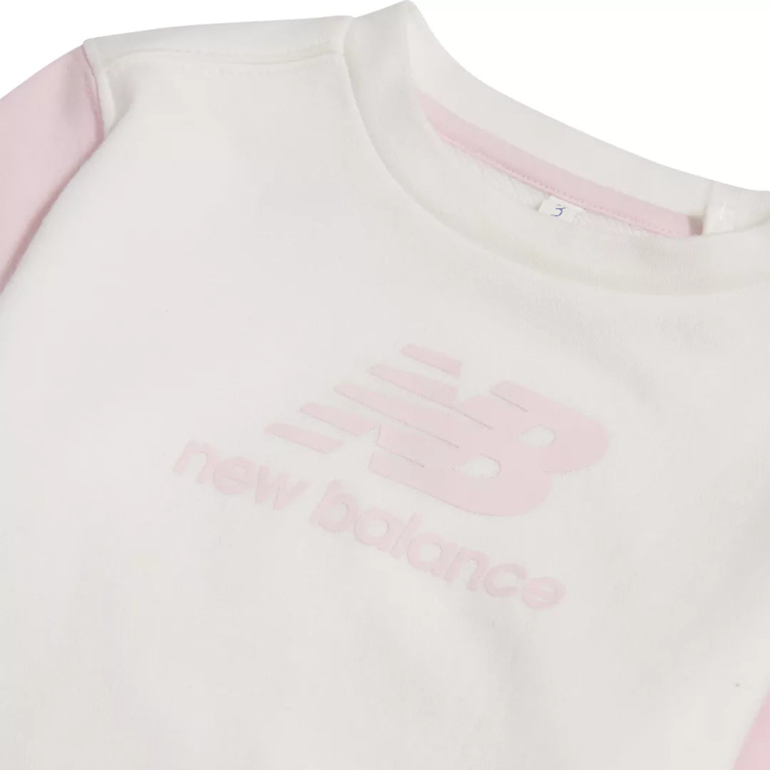 New Balance Colorblock Crew & Jog Set