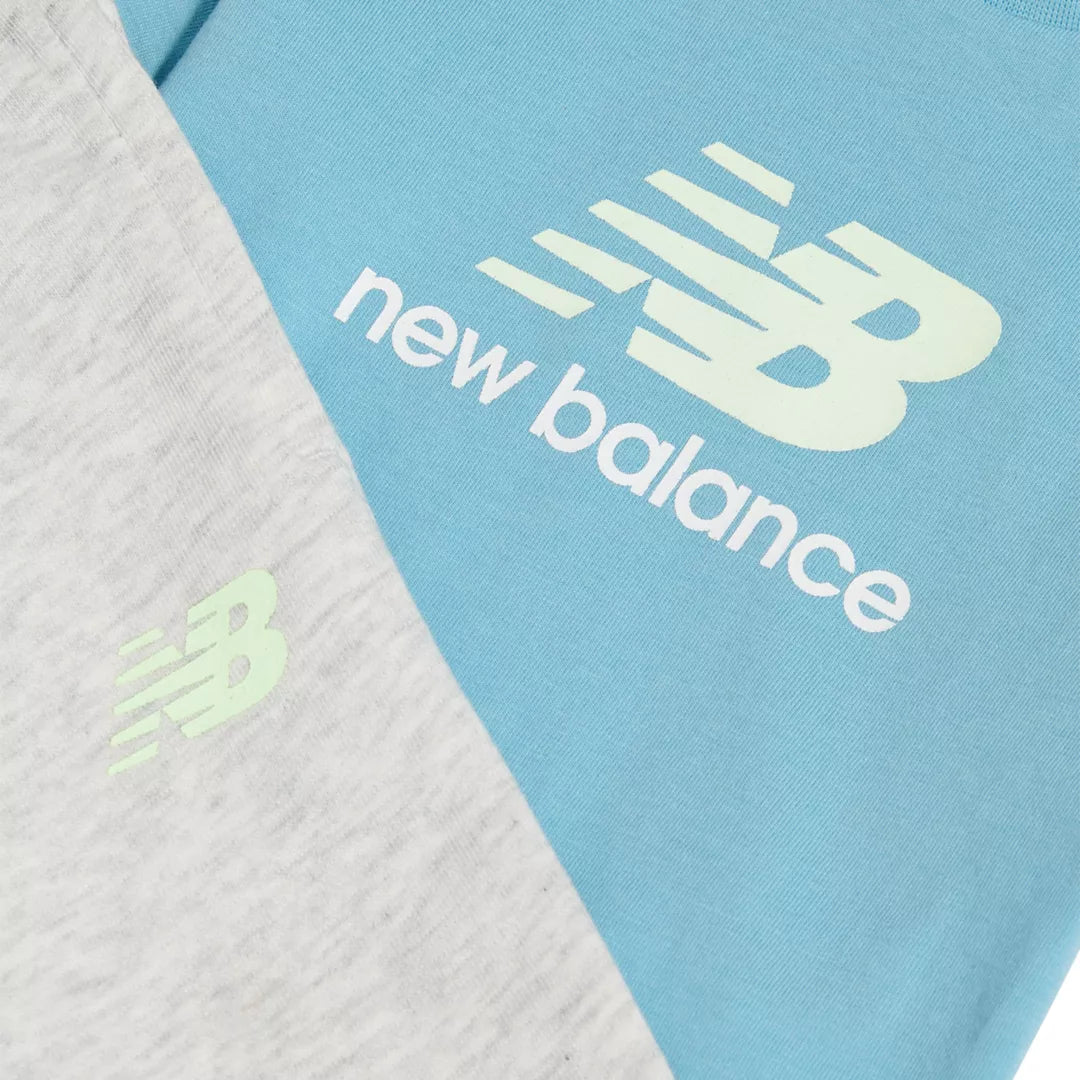 New Balance Colourblock T-Shirt & Jog Set