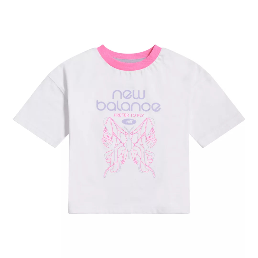 New Balance Prefer To Fly Butterfly Graphic T-Shirt