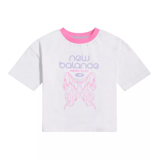 New Balance Prefer To Fly Butterfly Graphic T-Shirt