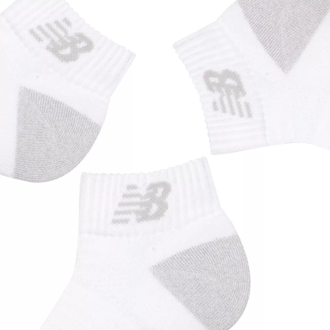 New Balance Youth Active Low Cut Socks 3 Pack