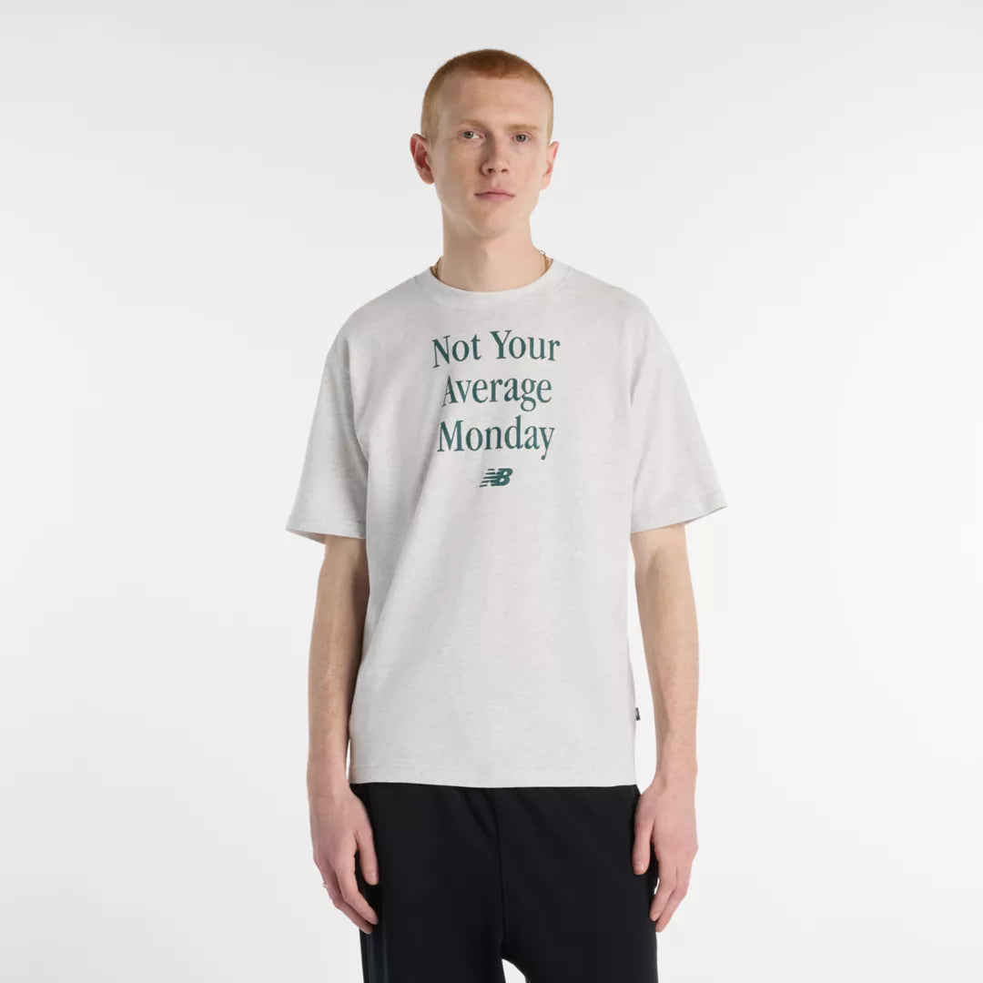 Ash Heather with Grey,S