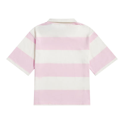 New Balance Striped Rugby Polo