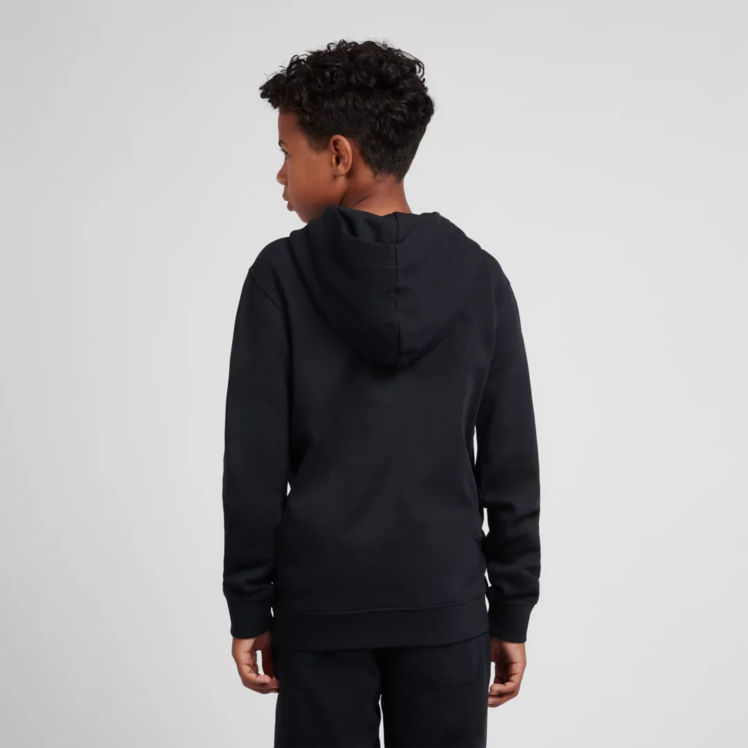 New Balance Brush Back Stacked Logo Hoodie
